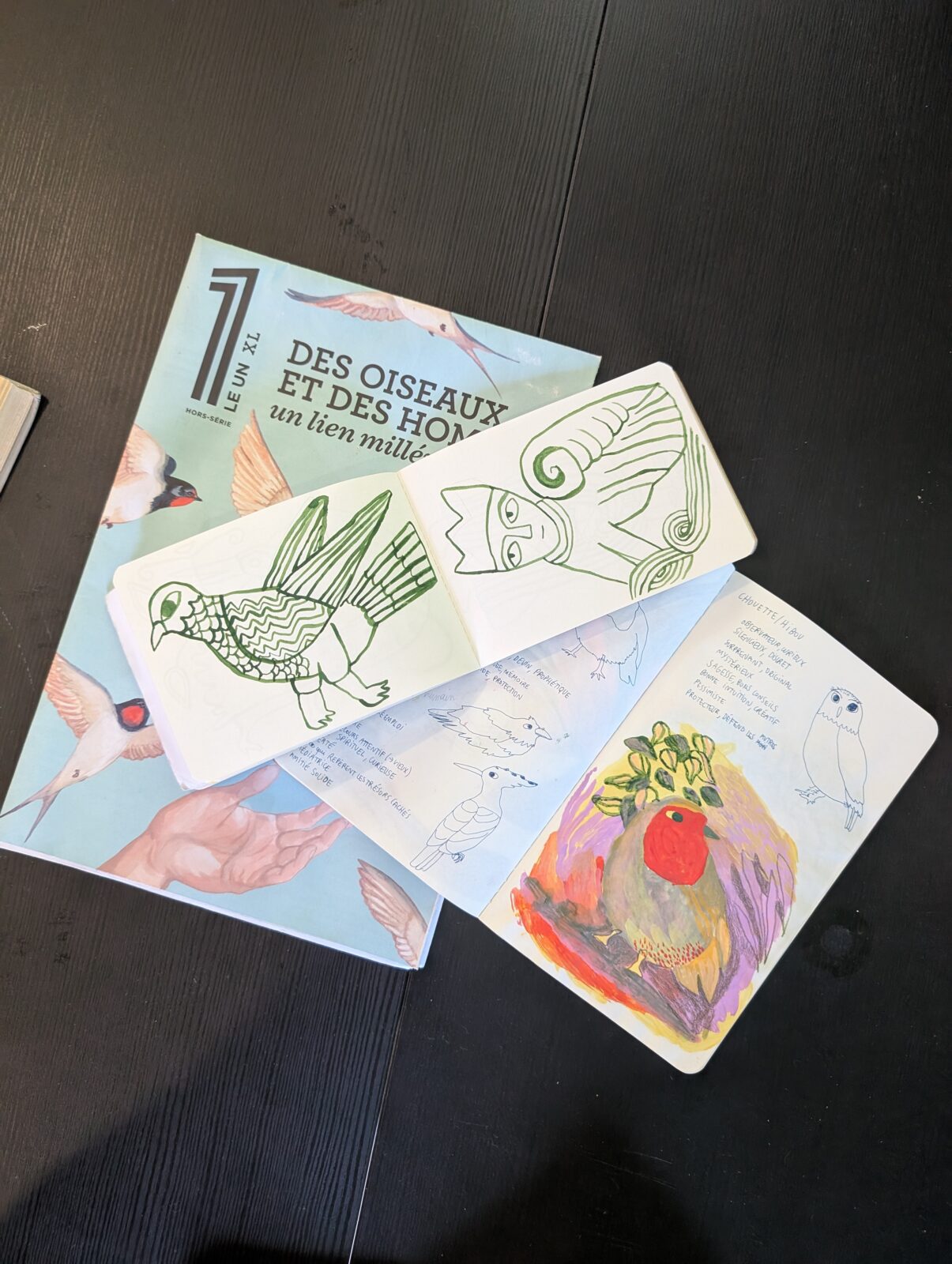 Carnets de recherche (©Alice Durot).